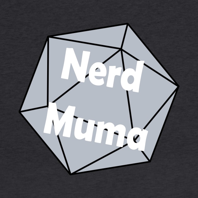 Nerd Muma Dice (blue) by yasminrose